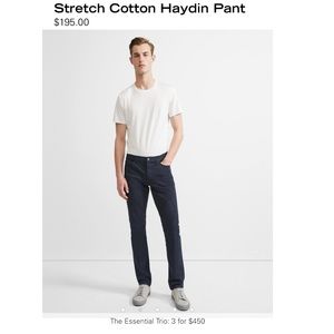 Theory slim fit pants